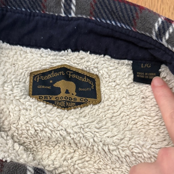 Freedom Foundry Plush Sherpa Lined Shirt Jacket - Picture 2 of 5